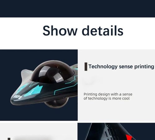 Zdalnie sterowana łódź RC Łódź z podwodną kamerą Led Lights Prezenty Basen na Arena.pl