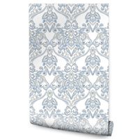 Tapeta ORNAMENTY w Stylu Barokowym Roślinne Wzory Do Salonu