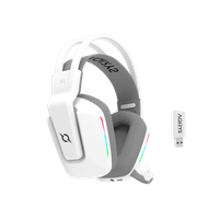 AQIRYS Słuchawki Dual Mode: Wirelles&BT+Wired ALYA V2.0 white