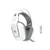 AQIRYS Słuchawki Dual Mode: Wirelles&BT+Wired ALYA V2.0 white