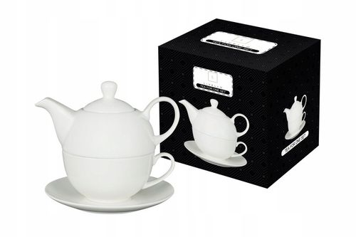LIVELLO Zestaw Dzbanek Porcelanowy 400 ml Filiżanka 250 ml Na Herbatę na Arena.pl