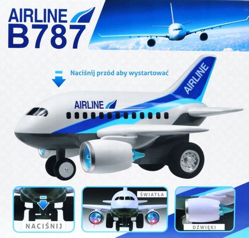 Samolot pasażerski BOEING B787 na Arena.pl