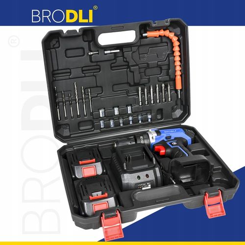 WIERTARKO WKRĘTARKA AKUMULATOROWA UDAROWA 2 BATERIE BAZA ŁADUJĄCA na Arena.pl