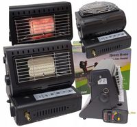 Piecyk turystyczny gazowy Happy Home 2w1 1,3KW promiennik kuchenka