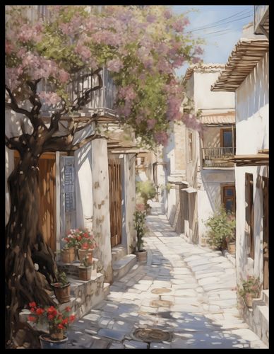 Plakat 50x65cm Urok Starego Miasta na Arena.pl