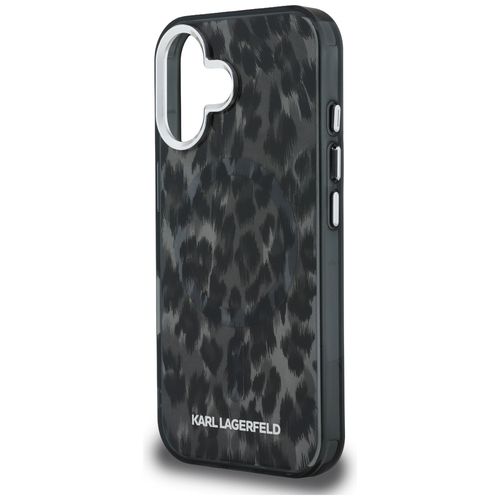 etui karl lagerfeld iml leopard pattern  magsafe do iphone 16 czarny na Arena.pl