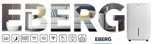 Osuszacz powietrza EBERG pochłaniacz wilgoci 60L/24h +WiFi na Arena.pl