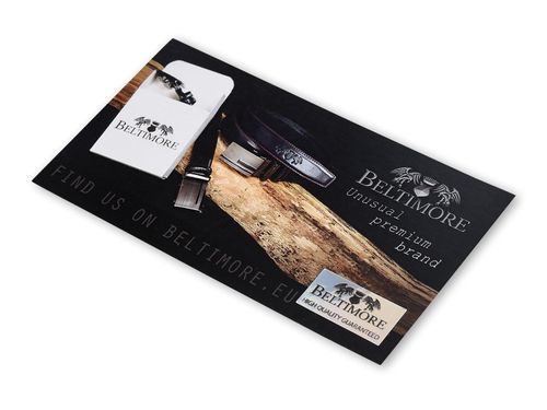 Pasek skórzany męski do spodni szeroki Beltimore A57 na Arena.pl