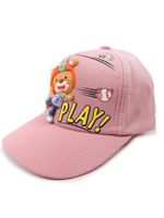 Czapka z daszkiem bejsbolówka dziewczęca miś różowa 50-54 YOCLUB