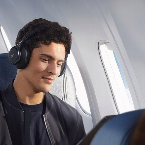 Słuchawki bezprzewodowe Soundcore Space One Czarne ANC LDAC Hi-Res zdjęcie 3