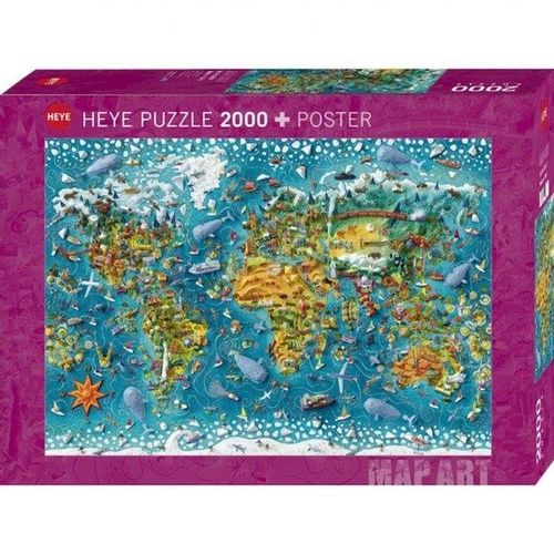 Puzzle 2000 Elementów Nasz Świat na Arena.pl