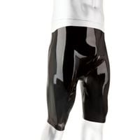 prowler red latex shorts medium