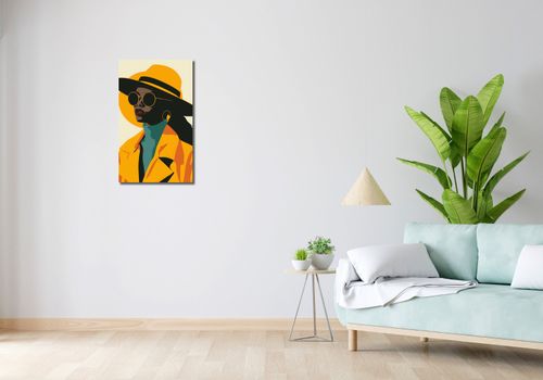 Obraz 40x70cm Żółta Stylowość na Arena.pl