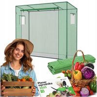 TUNEL FOLIOWY OGRODOWY SZKLARNIA 2x0,8x,1,7m FOLIA na WARZYWA UV-4 PREMIUM