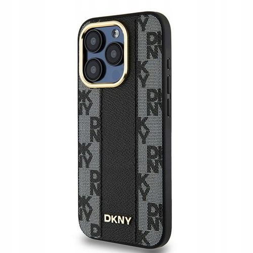Etui do iPhone 15 Pro Max DKNY Leather Checkered Mono Pattern MagSafe na Arena.pl