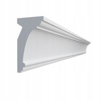 Listwa karniszowa LED 2m DLO24 11cm x 6cm maskownica osłona szyny ozdobna