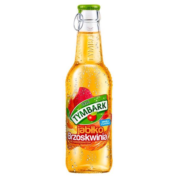 Tymbark Napój jabłko brzoskwinia 250 ml zdjęcie 1