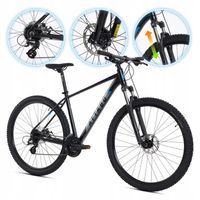 Rower górski MTB ATTABO ALPE 2.0 21" Tarcze Aluminium Shimano Altus Suntour