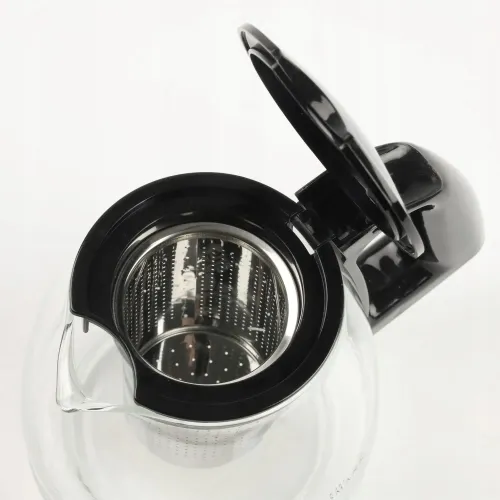 DZBANEK SZKLANY Z STALOWYM ZAPARZACZEM ZAPARZACZ DO HERBATY ZIÓŁ 750 ML na Arena.pl