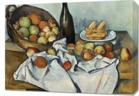 Obraz 70x50cm The Basket of Apples, Paul Cezanne Vintage do Salonu