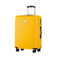 Średnia walizka PUCCINI PANAMA PC029B 6C Żółta