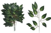 LIŚĆ SZTUCZNE LIŚCIE GAŁĄZKI NA STROIK 12SZT