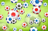 FOTOTAPETA piłkarska piłka bramka gol efekt 3d HIT