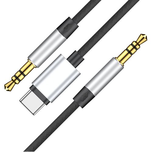 Kabel audio AUX Type C mini jack 3.5 Baseus L38 na Arena.pl