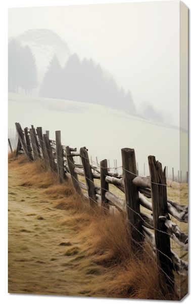 Obraz 60x100cm Spowity Mgłą zdjęcie 1