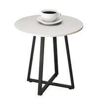 STOLIK KAWOWY OKRĄGŁY INDUSTRIALNY ŁAWA SALONU LOFT SKANDYNAWSKI 80 CM