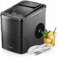 Kostkarka do lodu Mozano Multi Cube czarny 160W 12kg/24h timer 2 rozmiary
