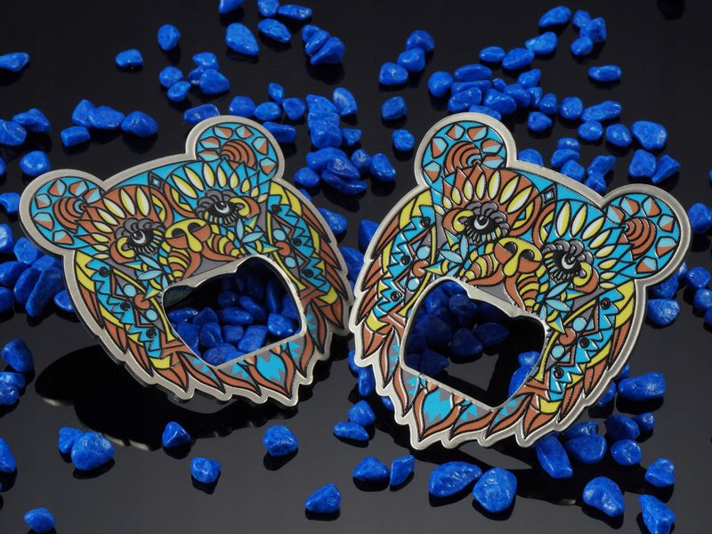 OTWIERACZ STALOWY DO BUTELEK NAPOJÓW KAPSLI MIŚ zdjęcie 3