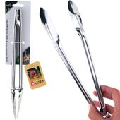 Szczypce Kuchenne Do Grilla Ze Stali Nierdzewnej 28Cm Do Gotowanie Steków