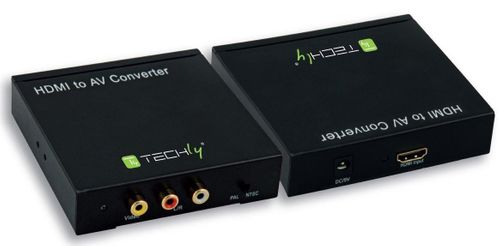 KONWERTER ADAPTER HDMI NA RCA COMPOSITE VIDEO + AUDIO L/R na Arena.pl