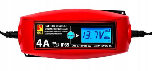 ŁADOWARKA PROSTOWNIK DO AKUMULATORA ŻELOWY 6V 12V AKUMULATORÓW LCD TUV GS na Arena.pl
