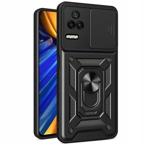 Spacecase Camring Poco F4 Black zdjęcie 6