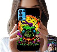 ETUI DO OPPO FIND X3 LITE - WIEDŹMA KOCIOŁEK RÓŻDŻKA HALLOWEEN SZKŁO