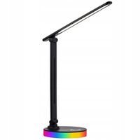 LAMPKA NA BIURKO BIURKOWA LED DO CZYTANIA SZKOLNA DOTYK REGULOWANA RGB USB