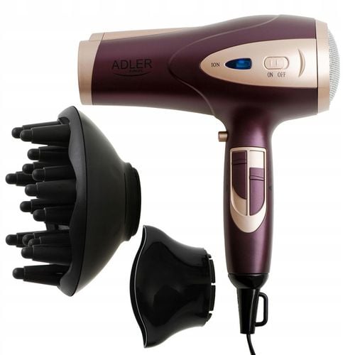 SUSZARKA DO WŁOSÓW Z JONIZACJĄ 2400W Zimny nawiew + Koncentrator i na Arena.pl