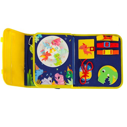 Tablica Manipulacyjna Sensoryczna Montessori Walizka Edukacyjna dla Dzieci na Arena.pl