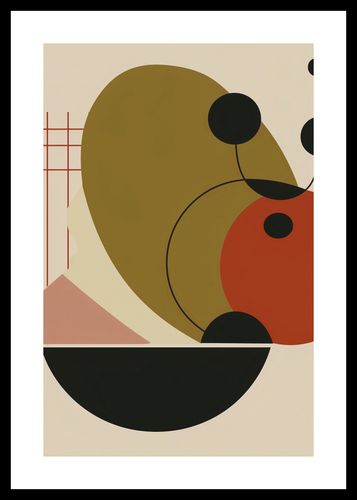 Plakat 56,6x86,4cm Geometryczny Balans na Arena.pl