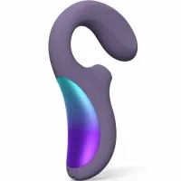 lelo enigma wave cyber purple - trojfunkcyjny masażer z technologią