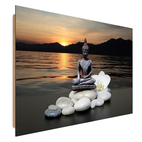 Deco Panel, Budda na wodzie 100x70 na Arena.pl