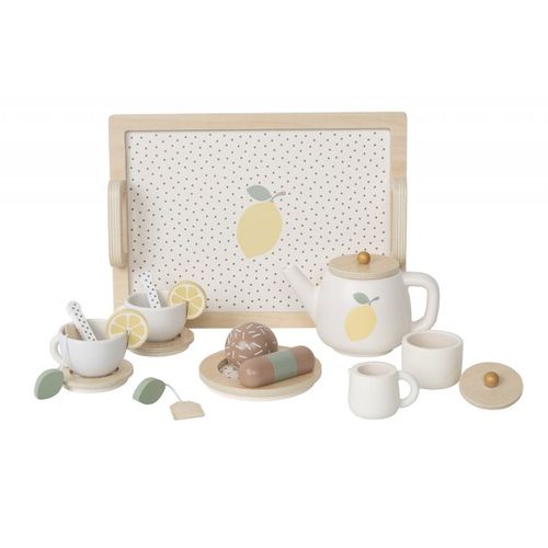 DLA DZIECI DREWNIANY SERWIS DO HERBATY na Arena.pl