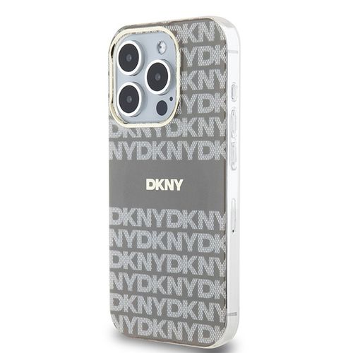 Etui DKNY do iPhone 15 Pro, Beżowy, MagSafe na Arena.pl