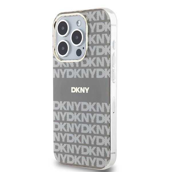 Etui DKNY do iPhone 15 Pro, Beżowy, MagSafe zdjęcie 2