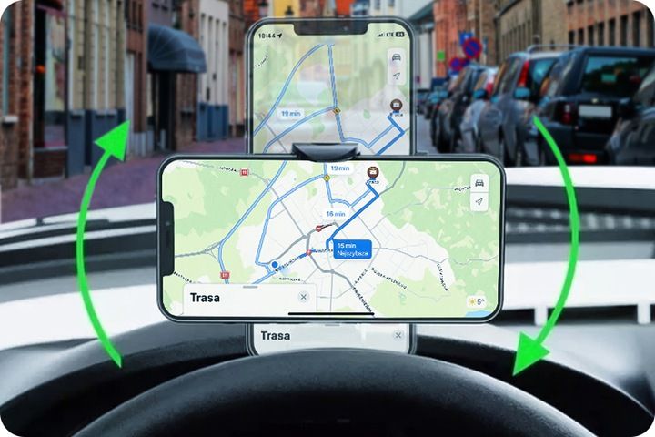 UCHWYT DO SAMOCHODU NA TELEFON KOKPIT DESKĘ KLIPS zdjęcie 6