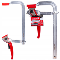 ŚCISK ZAPADKOWY STOLARSKI ZAPADKA ZACISK TYP F 250x80mm SOLIDNY T00583