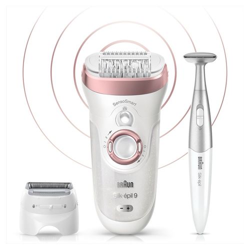 Depilator Braun Silk-épil 9 SensoSmart Zestaw Depilator Golarka Trymer na Arena.pl