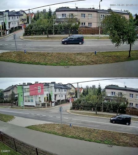 Kamera Zewnętrzna Obrotowa 2 OBIEKTYWY WIFI 2x3MPx LUXTORN ICS33DL-30V1 6MP na Arena.pl